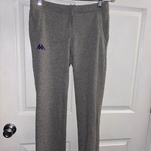 Gray Kappa Sweatpants